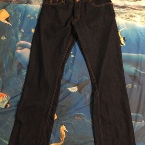 Rocawear Men's Deep Indigo Straight Jeans